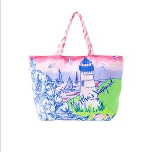 Lilly Pulitzer Martha’s Vineyard Terry Tote Bag